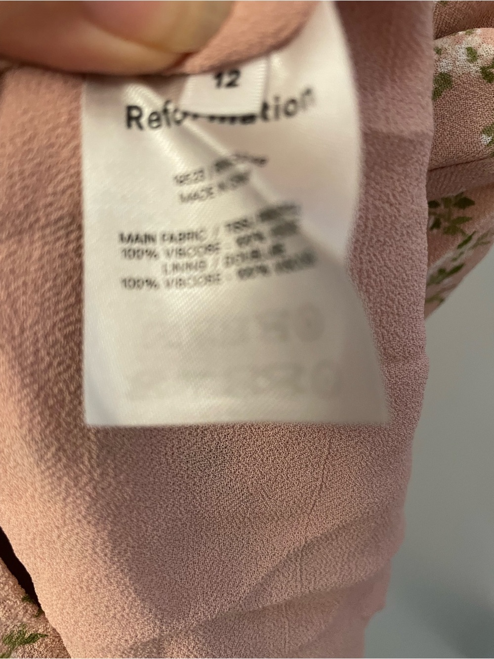 Reformation Morris dress 12 - Picture 7 of 8